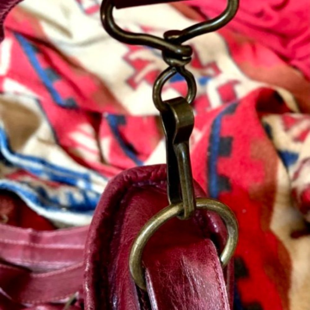 Balenciaga: 2005 Bordeaux CHEVRE Leather City Handbag! PRE-OWNED - TPF CeeJay - Picture 12 of 13